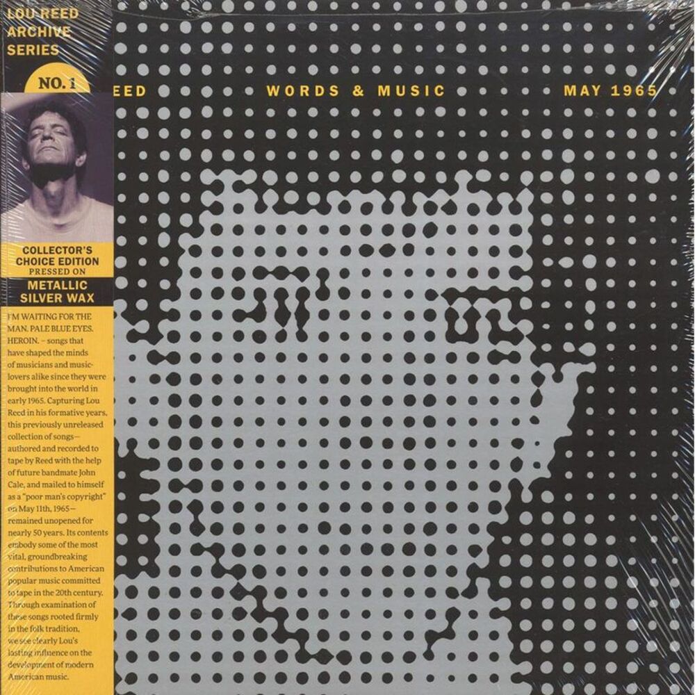 Lou Reed - Words & Music, May 1965 (silver metallic vinyl) (RTI press) - Vinyl L